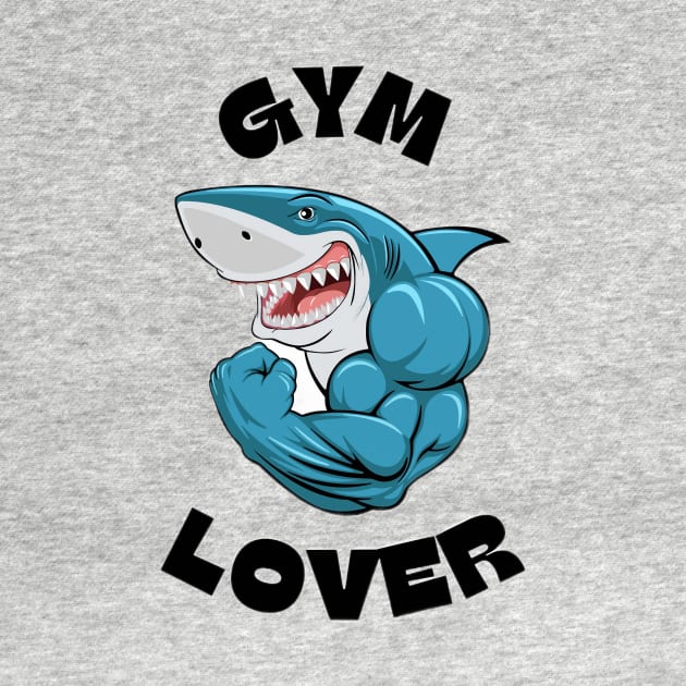 Gym lover shark by matguy